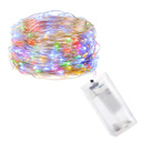 Lampki choinkowe 20 LED druciki mikro na baterie kolorowe