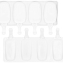 Foremka do lodu elastyczna silikonowa tacka lody na patyku