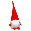 Skrzat świąteczny 44 cm, ozdobny krasnal, gnom z brodą