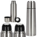 Termos do kawy i herbaty 750 ml stal nierdzewna turystyczny srebrny