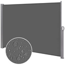 Markiza boczna tarasowa 250x160 cm roleta na balkon przesuwana osłona grafit