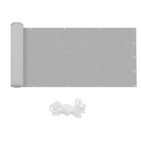 Osłona na balkon 0,9x3m mata balkonowa szara