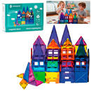 Klocki magnetyczne dla dzieci 48 szt. klocki konstrukcyjne 3D kolorowe edukacyjne