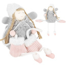 Figurka świąteczna aniołek ozdoba choinkowa lalka