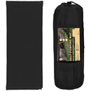 Mata samopompująca materac 180 cm z pokrowcem mata turystyczna czarna