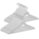 Wieszaki na ubrania drewniane zestaw 30 szt. szare