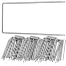 Szpilki do agrowłókniny 15x7 cm metalowe kotwy srebrne 100 szt.