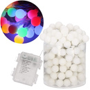 Lampki choinkowe 50 Led multikolor 7,5 m programator 8 trybów