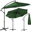 Parasol ogrodowy 300 cm składany na balkon duży zielony