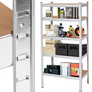 Regał metalowy magazynowy 5 półek 180x90x40cm 875kg do piwnicy, garażu