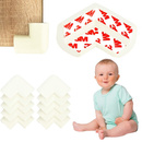 Ochraniacz na meble 10 szt. zabezpieczenie na narożniki kanty osłonka kremowa