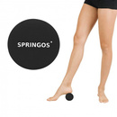 Piłeczka lacrosse do masażu czarna