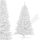 Choinka sztuczna jodła ze stojakiem 220 cm drzewko świąteczne, nowoczesna białe