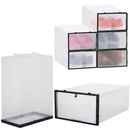 Organizer na buty 34x23x13,5 cm zestaw 5 szt. pudełka z otwieraną klapą