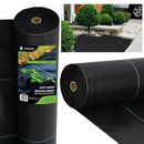 Agrowłóknina antychwastowa agrotkanina 90g czarna mata 1,1x10 m gruba 